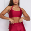 Shorts Scrunch + Top of choice (Ruby Red)