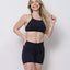 Shorts Scrunch + Top of Choice (Black)