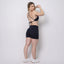 Shorts Scrunch + Top of Choice (Black)