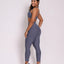 Leggings V-Waist + Top of choice (Slate Grey)