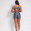 Shorts Scrunch + Top of Choice (Slate Grey)