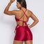 Shorts Scrunch + Top of choice (Ruby Red)