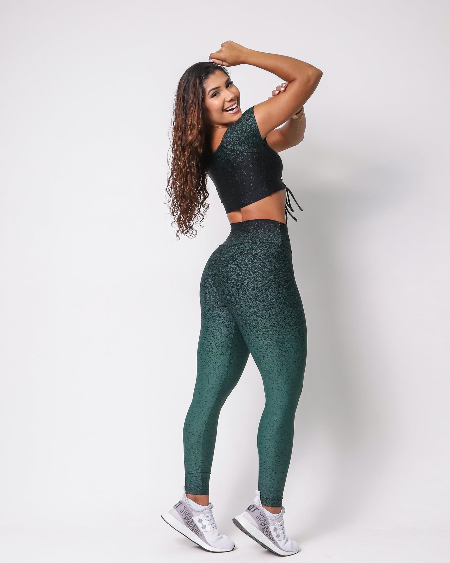 Leggings + Top of choice (Pine Green)