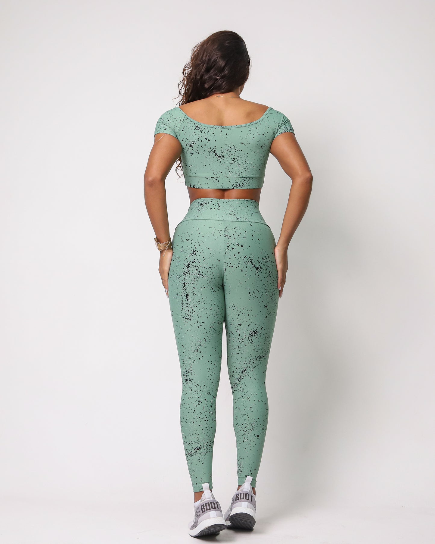 Leggings + Top Nifemi (Mint Green)