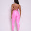 Leggings V-Waist + Top Sade (Candy Pink)