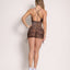 Short Bodysuit Scrunch (Brown Jaguar)