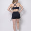 Shorts Scrunch + Top of Choice (Black)